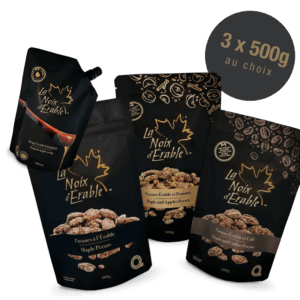 Ensemble Gourmand Pacanes & Sirop d’Érable