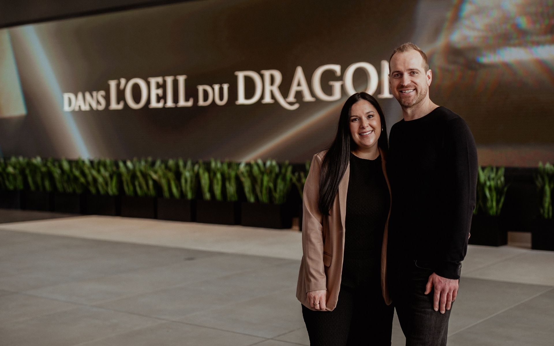 Passage dans l'émission Dans l'oeil du dragon