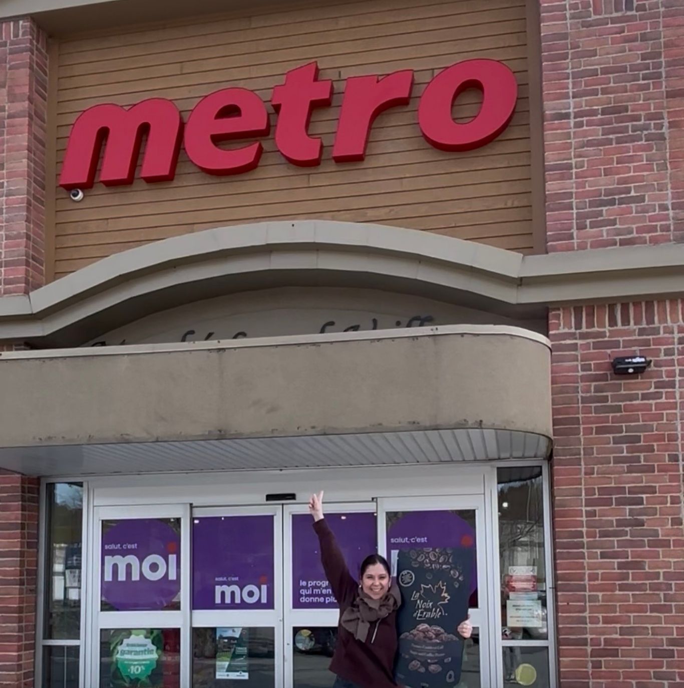 Entrée dans les Metro